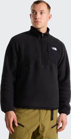 The North Face M Yumiori Off Peak 1/2 Zip Jacket   Black   XS