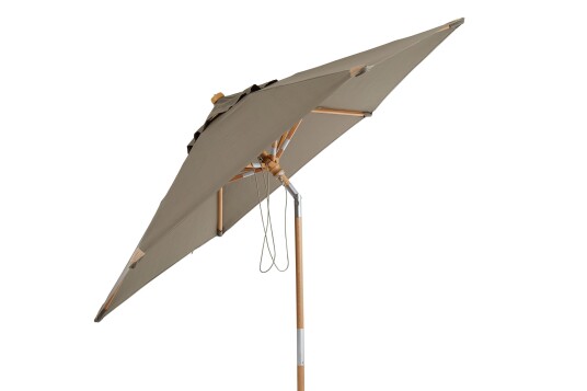 Brafab Trieste parasol Taupe 2,5 m Natur Brafab Trieste parasol Taupe 2,5 m Natur