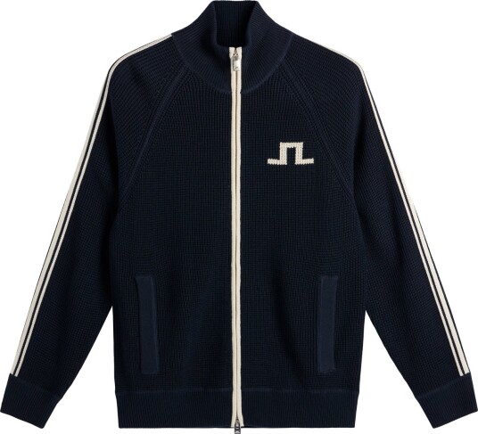 J. Lindeberg Craig Zip Knit Cardigan Navy XL