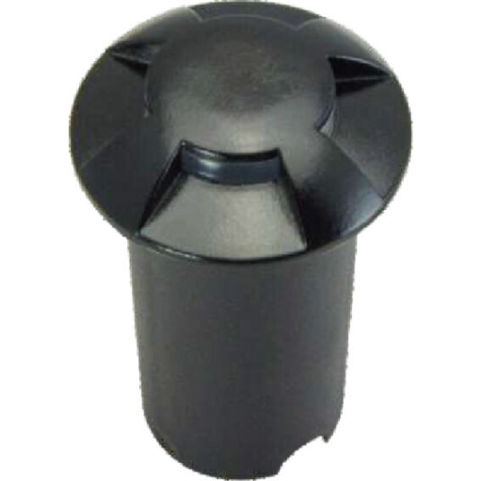 J&EL Bakkespot 4 retninger sort 0,75W IP67 - 92105