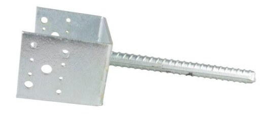 ESSVE 951649 Stolpesko 5 mm, type U, forsinket 148 x 90 x 117/200 mm