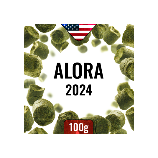 Humle Alora 2024 100g 10% AA Nitrogenpakket Humle Alora 2024 100g 10% AA Nitrogenpakket