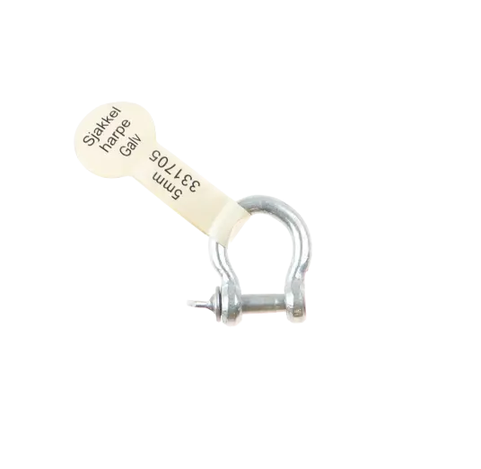 CAL Sjakkel H - Galvanisert - 3/16" - 5 mm