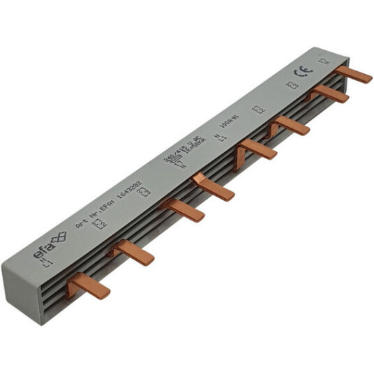 EFA Samleskinne Lastbryter-Overspenningsvern 4P-stift - 1643282