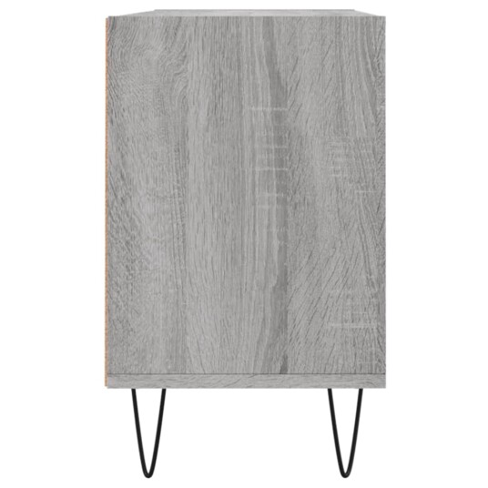 TV benk grå sonoma 103,5x30x50 cm konstruert tre