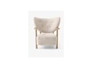 &tradition Wulff Stol + puff Moonlight m/Eik &tradition Wulff Stol + puff Moonlight m/Eik