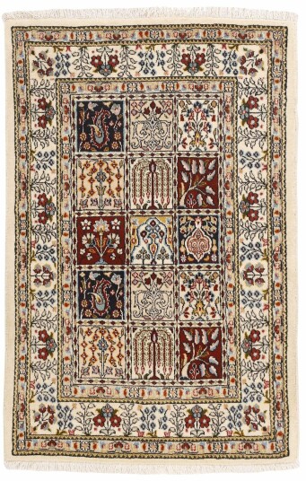 Håndknyttet. Opphav: Persia Moud Garden Teppe 80x121