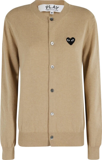 Comme des Garçons Play Dame Strikkevarer Brun M, Comme des Garçons Play Dame Strikkevarer Brun M,