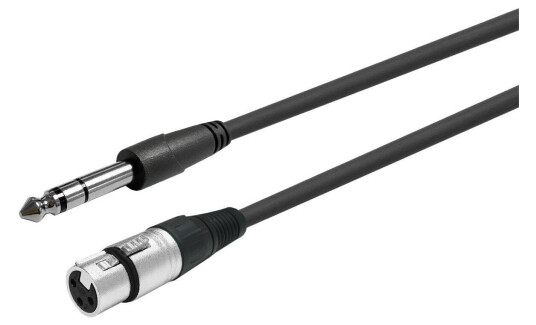 VIVOLINK XLR F to Stereo Jack 6.35mm,