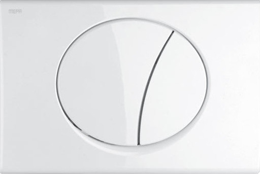 MEPAsun kontrollpanel, 2-delt, hvit, utenpåliggende white 245x165x13 mm
