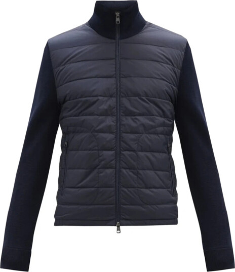Moncler Herre Jakker Blå L,