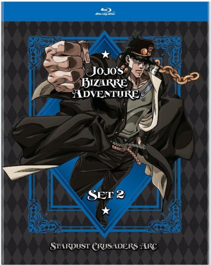 Jojo's Bizarre Adventure Set 2: Stardust Crusaders Bluray