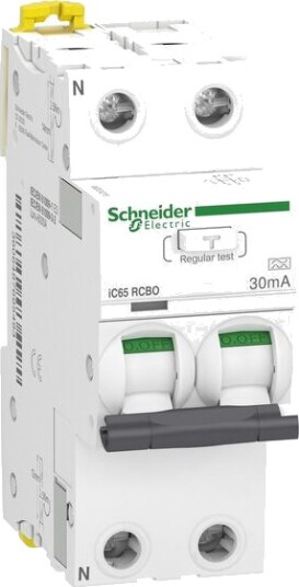 Schneider Electric Jordfeilautomat Acti9 iC65 RCBO A9DC4215 2P C 15A 30mA