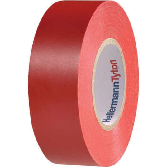 HellermannTyton Helatape Flex 1000 19mmx20m Rød - 1800369