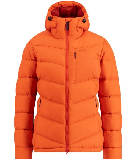 Lundhags Fulu Down Hooded Jacket W Lively Red L