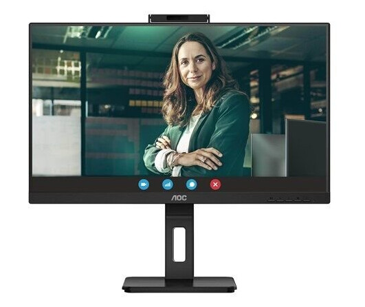 AOC 24P3QW 24" Full HD IPS Skjerm med Høyttalere - Svart AOC 24P3QW 24" Full HD IPS Skjerm med Høyttalere - Svart
