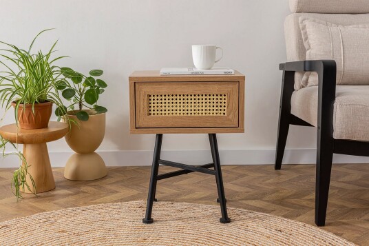 Makwana Skjenk 40 cm Naturell