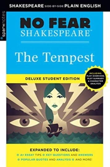 Tempest: No Fear Shakespeare Deluxe Student Edition Av Sparknotes