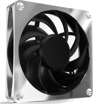 Alphacool Apex Stealth Metall Vifte 12cm 400 Rpm 3000 Rpm 198.597 M³/T Kromfarget