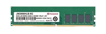 Transcend JetRAM - DDR4 - modul - 16 GB - DIMM 288-pin - 2666 MHz / PC4-21300 - ikke-bufret Transcend JetRAM - DDR4 - modul - 16 GB - DIMM 288-pin - 2666 MHz / PC4-21300 - ikke-bufret