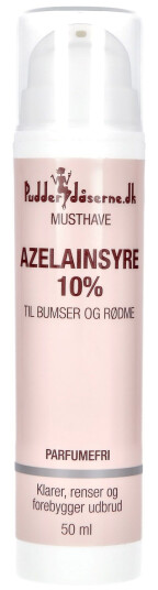 Pudderdåserne Azelainsyre 10% Ansiktsserum 50 ml med Antioksidanter
