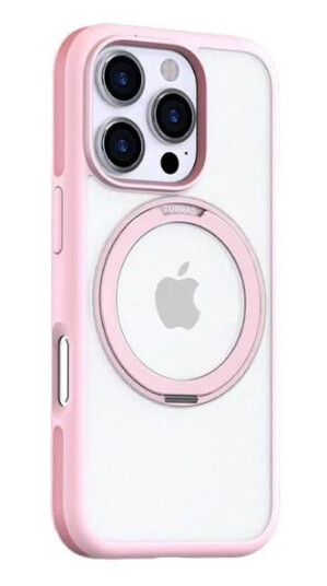 Torras Ostand R Fusion Case for iPhone 16 ProMax Pink