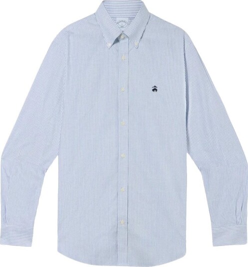 Brooks Brothers Herre Skjorter Blå M,