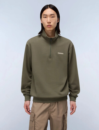Napapijri B-Small Box Hz - Khaki green - S Napapijri B-Small Box Hz - Khaki green - S