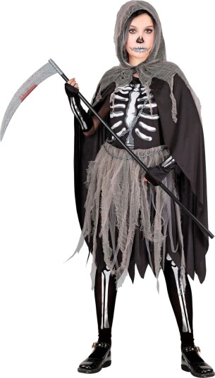 Grim Reaper Kostyme til Barn 8 10 ÅR Grim Reaper Kostyme til Barn 8 10 ÅR