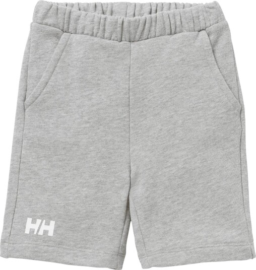 Helly Hansen K HH Logo Shorts Grey Melange (110 / 5 år)
