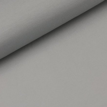Balsløw Bomullsjersey Solid stoff 155cm 020 Silver 50cm
