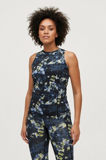 Áhkká   Løpetopp áhkká Trail Tank Top   Svart