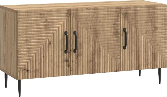 TV skap Artisan eik 99 x 34,5 x 50 cm Konstruert tre TV skap Artisan eik 99 x 34,5 x 50 cm Konstruert tre