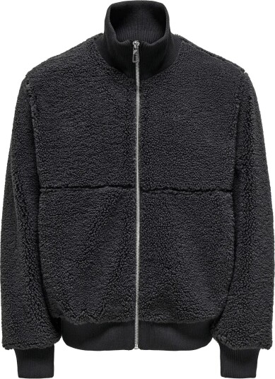 ONLY & SONS Onsray Sherpa Jacket Otw Vd Grey L