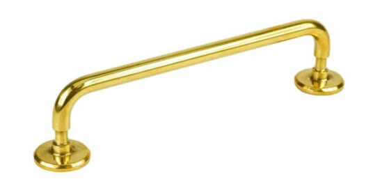 BESLAG DESIGN HÅNDTAK JUBILEE 160MM MESSING 372011-41
