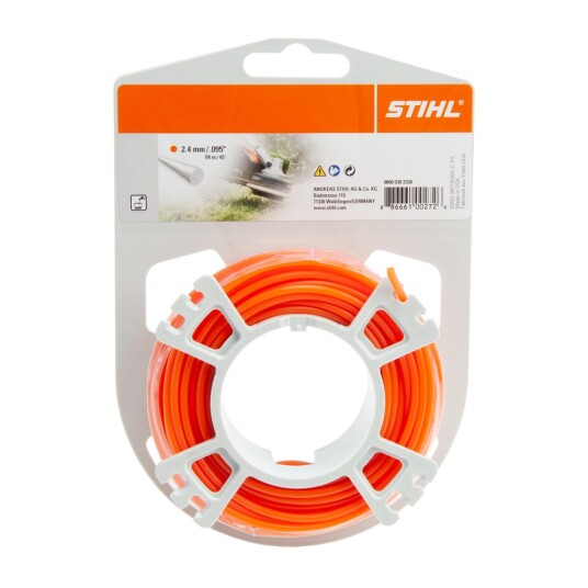 Stihl Trimmertråd 2,4 Mm X 14 Mtr Stihl Trimmertråd 2,4 Mm X 14 Mtr