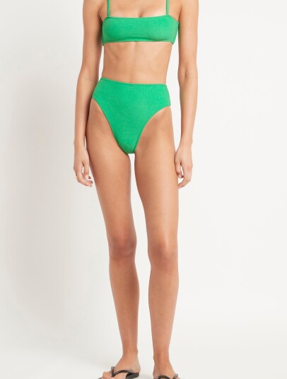 Faithfull The Brand Chania Bikini Bottoms Green XS Faithfull The Brand Chania Bikini Bottoms Green XS