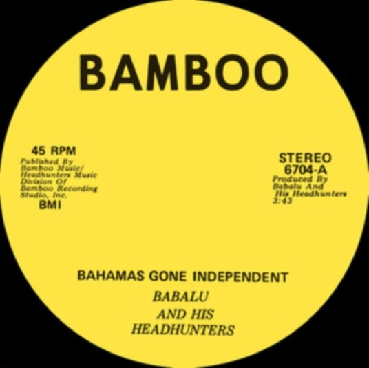 Babalu And His Headhunters Bahamas Gone Independent/Calypso Funk LP/Vinyl