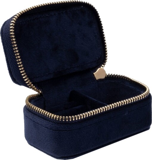 DARK Velvet Jewellery Box Micro Navy blue DARK Velvet Jewellery Box Micro Navy blue