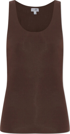 MM6 Maison Margiela Dame Topper Brun L,