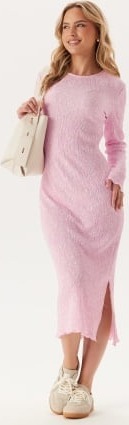 Pieces Pcflora Ls Midi Dress Roseate Spoonbill Aop:flower XS Pieces Pcflora Ls Midi Dress Roseate Spoonbill Aop:flower XS