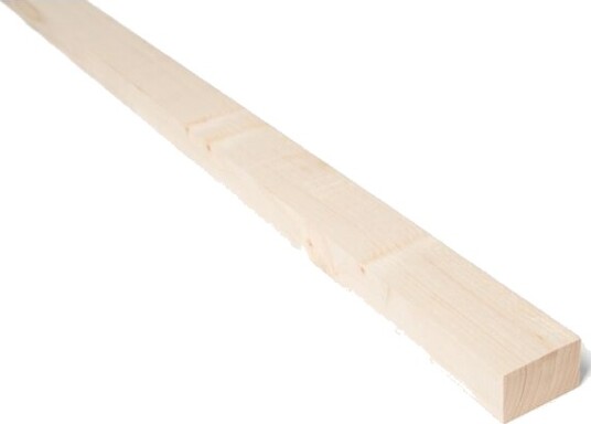 Standardsortiment Lekt justert ubehandlet gran/furu 30x48 mm klasse 1