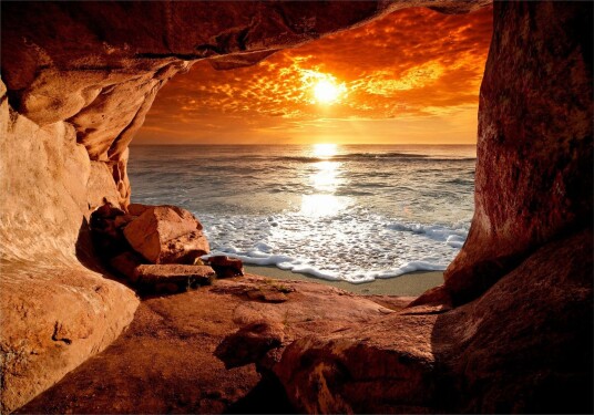 Fototapet Exit From The Cave 300x210 - Artgeist sp. z o. o.