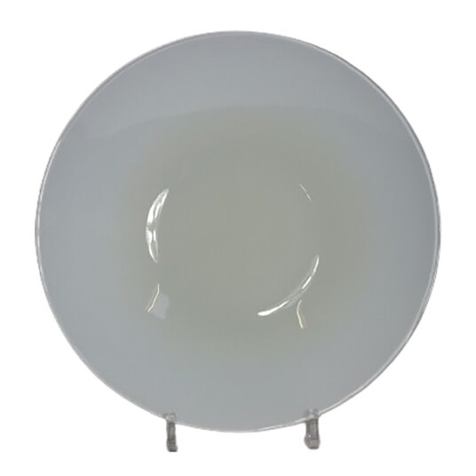 Nybro Crystal - Happy fat 30 cm marängvit