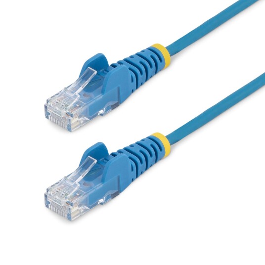 StarTech Patchkabel Cat6 Slim Snagless 30 cm Blå