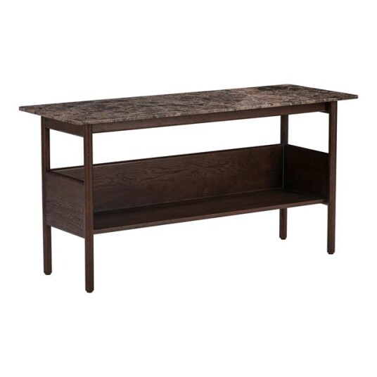 Wendelbo Collect Konsollbord 120x45 Emperador Marmor/mørk Brun Eik Wendelbo Collect Konsollbord 120x45 Emperador Marmor/mørk Brun Eik