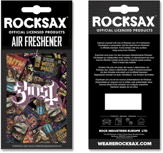 Rocksax Ghost Magazines Air Freshener 78990066