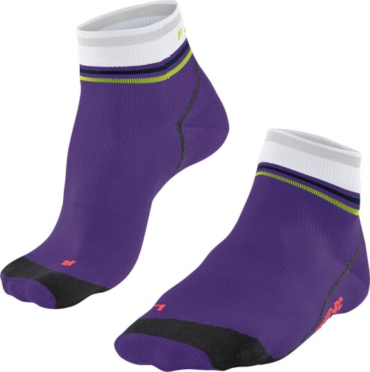 Falke BC Impulse Reflect Short Unisex Biking Socks Amethyst 39 41