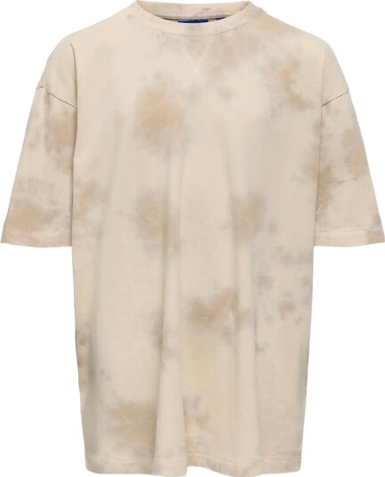 ONLY & SONS Osjpenn Ovz Ss Tie Dye Tee Jrs   Beige   146 152
