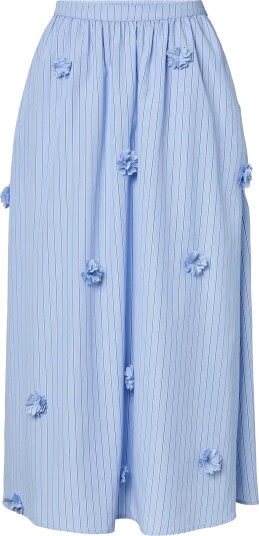 YAS Yasferima Hw Long Skirt Blue 40